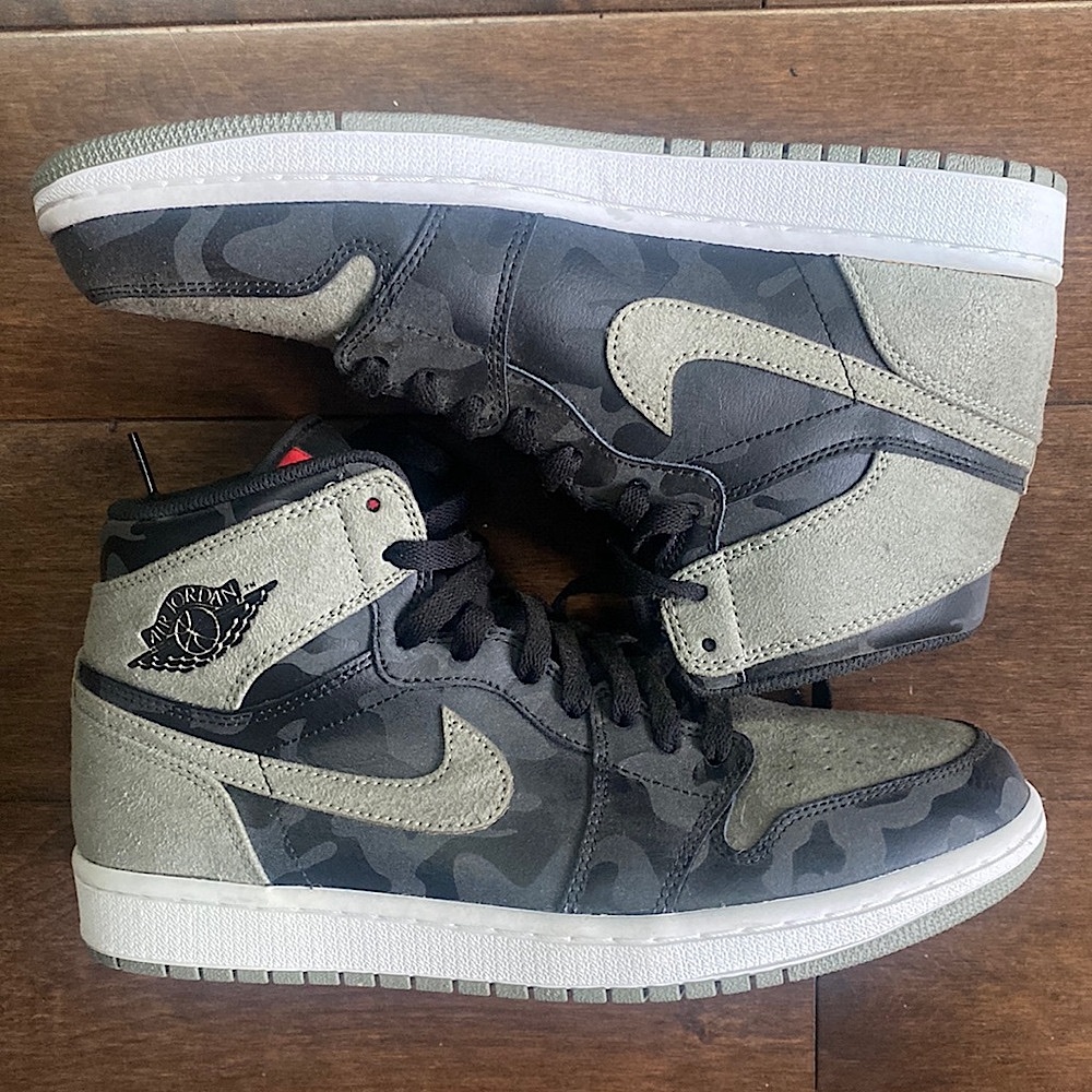 Jordan 1 Retro High Camo 3M Shadow Size 9